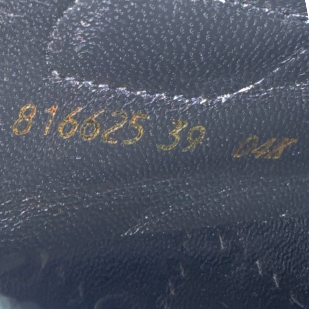 Gucci Monogram GG Leather Sandals - Picture 8 of 8